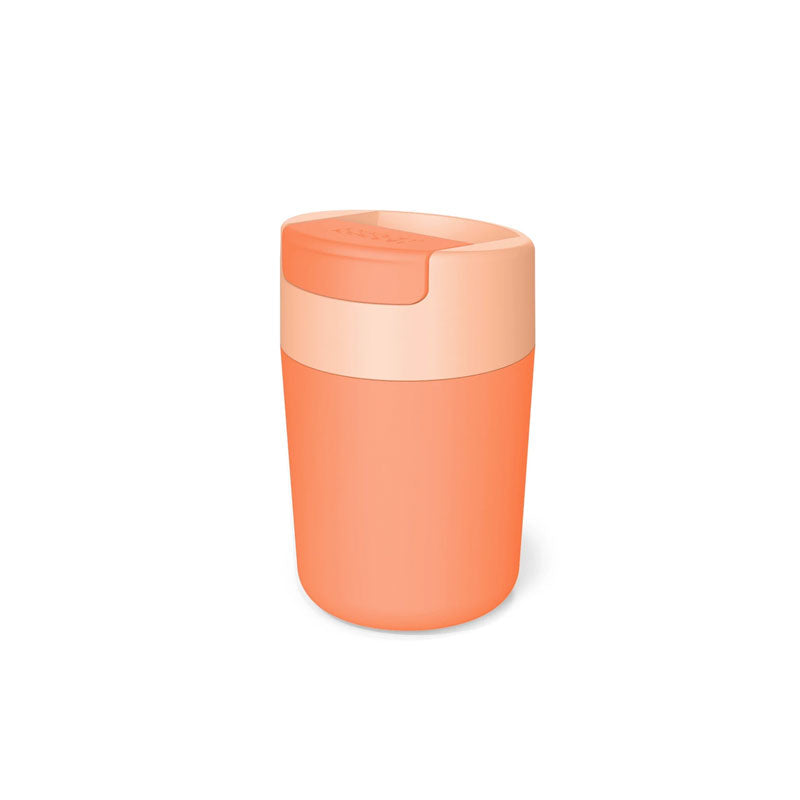 Joseph Joseph Sipp™ Travel Mug with Hygienic Lid 340ml Coral