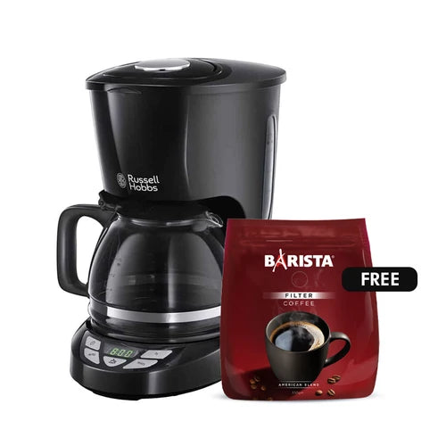 Russell   Hobbs   Coffee   Maker   +   Barista   Ground   American   Coffee   350   gr