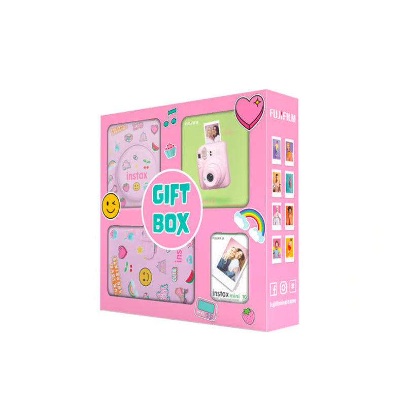 Fujifilm   Instax   Mini   12   Gift   Box   Instant   Camera   +   Mini   film   +   Protective   Case   +   Photo   Album
